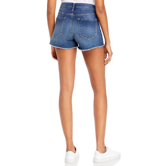 Frame Le Cutoff Denim Shorts 27 - Picture 4 of 5